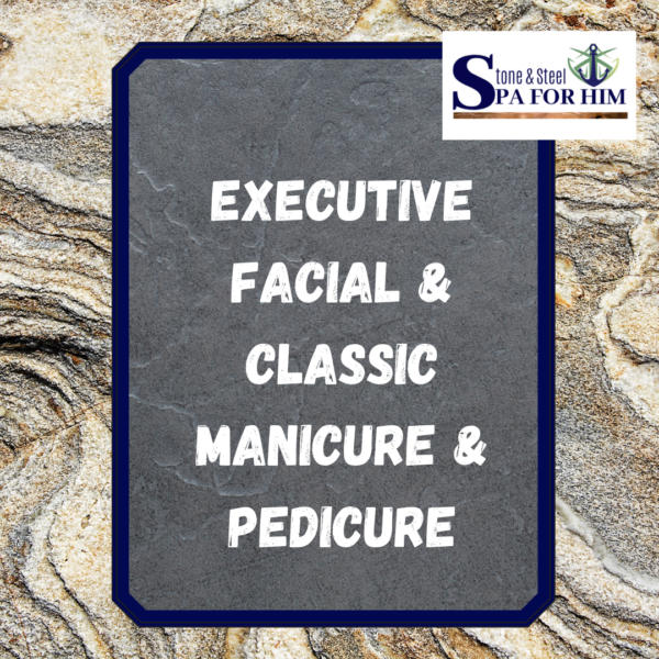 Combined: Classic Pedicure, Manicure, & Executive Facial
