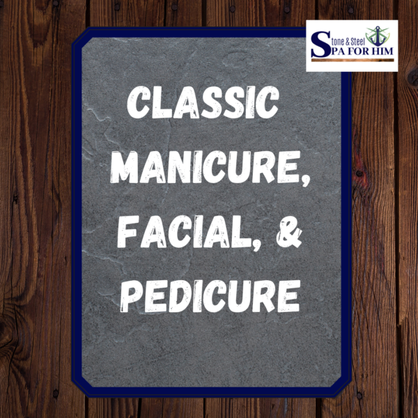 Combined: Classic Pedicure, Manicure, & Facial